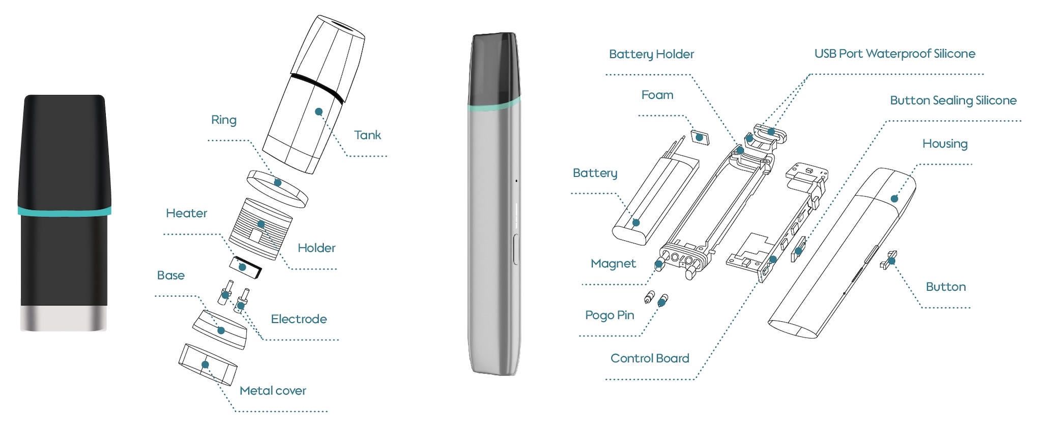 Ceramic Tipped Tweezers Are Widely Used For E-cigarette Industry