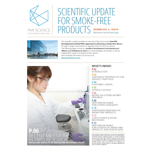 Scientific Update 6: Focus on: Results of exposure response study