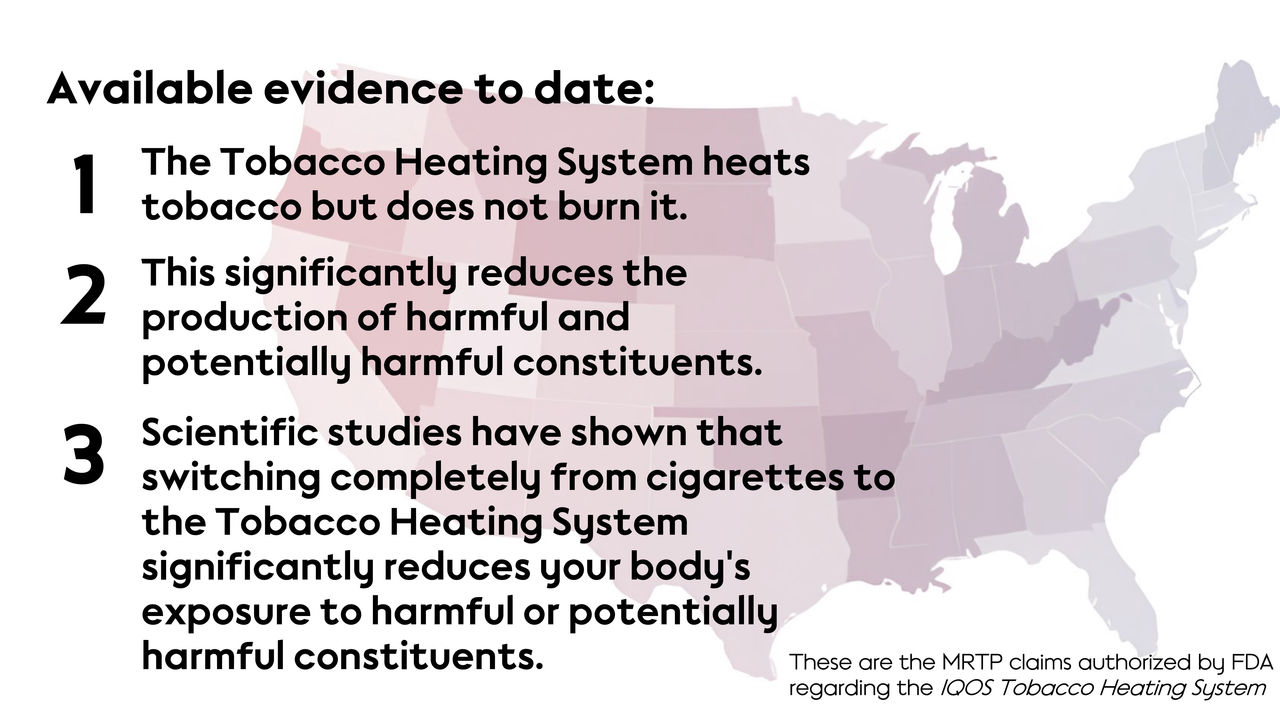 Three facts about IQOS Heating Tobacco System Product