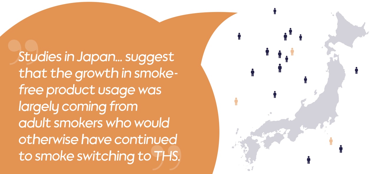 Japan map and pull quote on Japan studies
