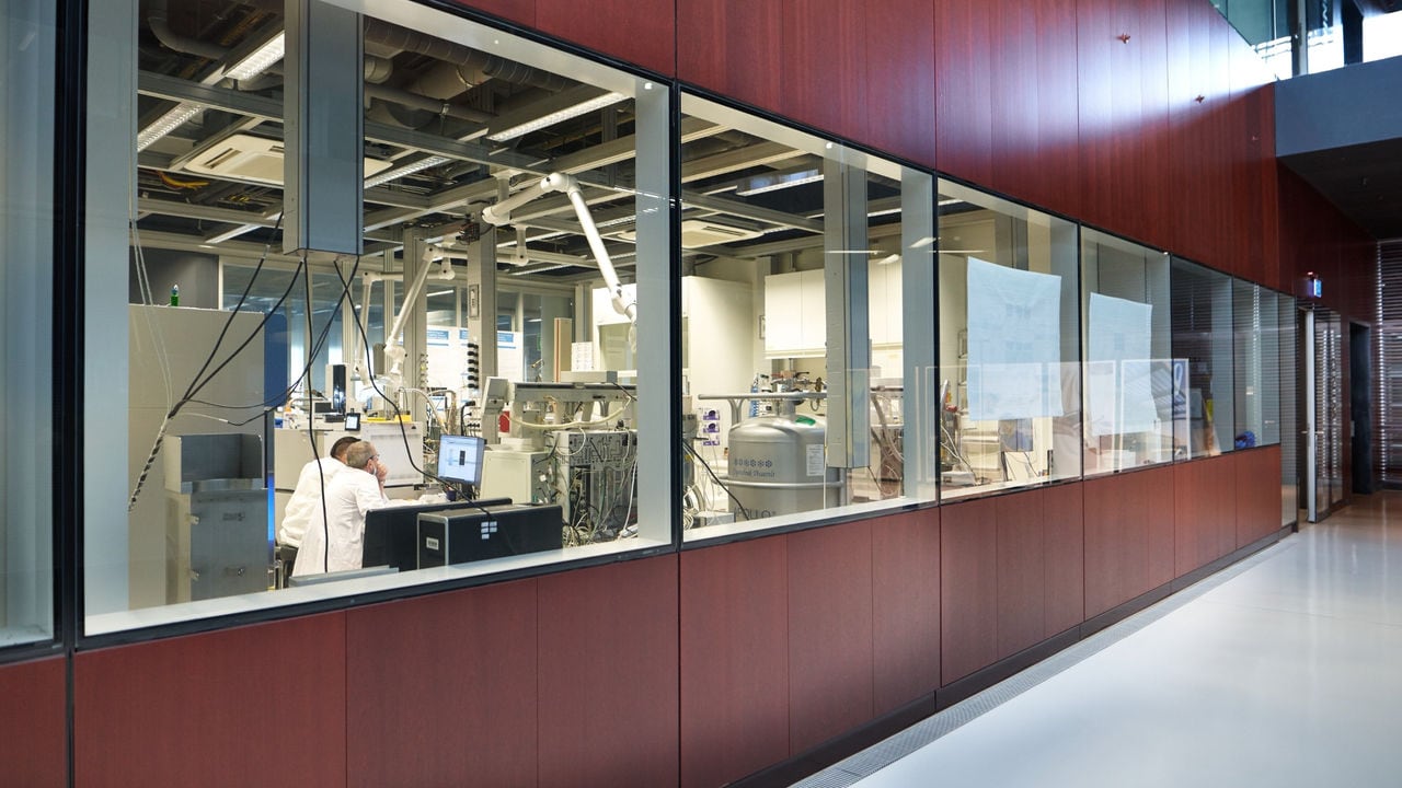 Laboratory in Cube, research and development center located in Neuchâtel, Switzerland.