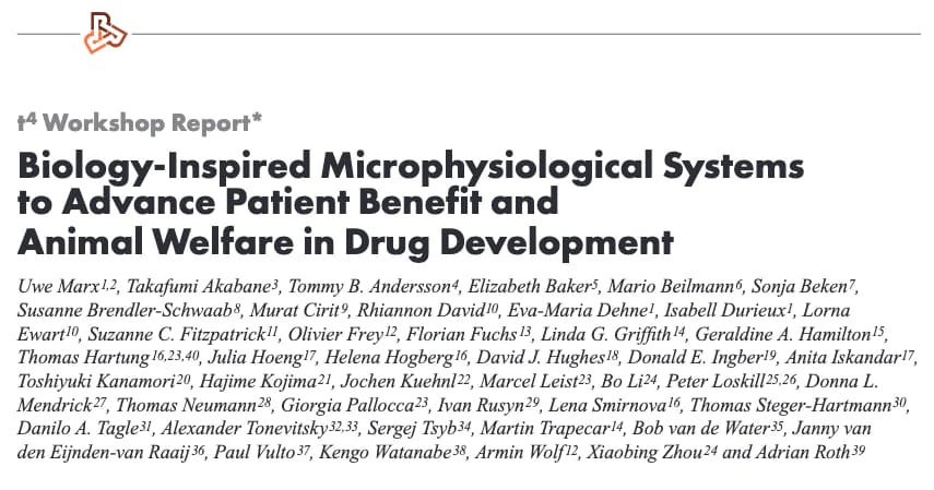 Biology-inspired Microphysiological Systems: an approach in drug development for advancing patient benefits and animal welfare