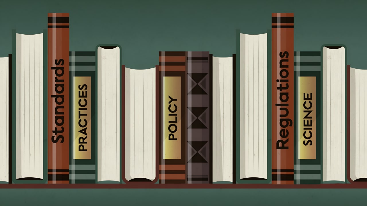 Graphical image of book shelf